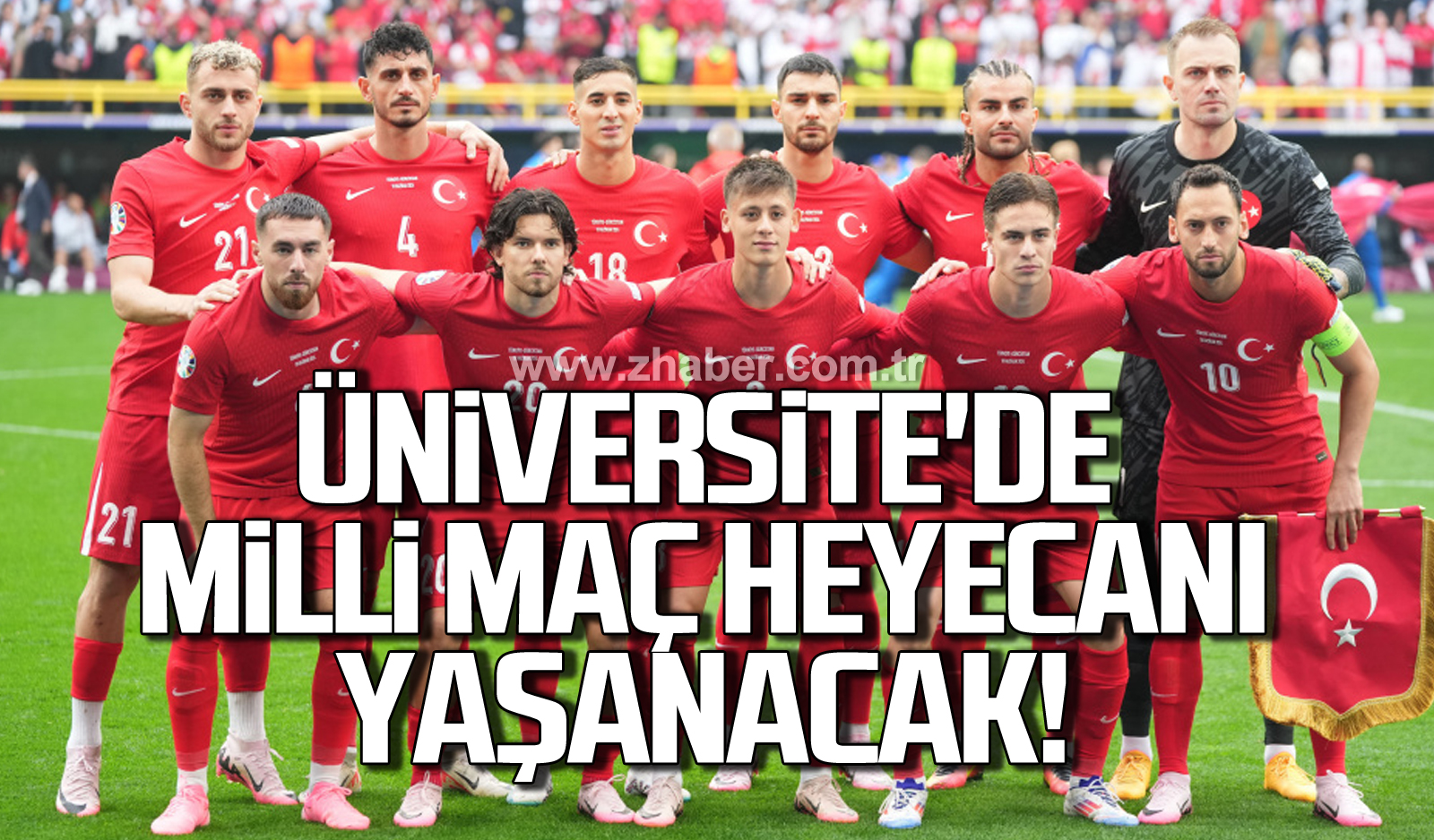 Zonguldak Bülent Ecevit Üniversitesi (BEÜ), Türkiye A Milli Futbol Takımı’nın