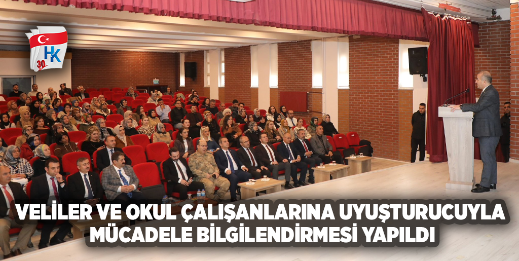 Elazığ İl Emniyet Müdürlüğü, Narkotik Bilgilendirme Etkinliği DüzenlediHaberin BaşlıklarıElazığ İl