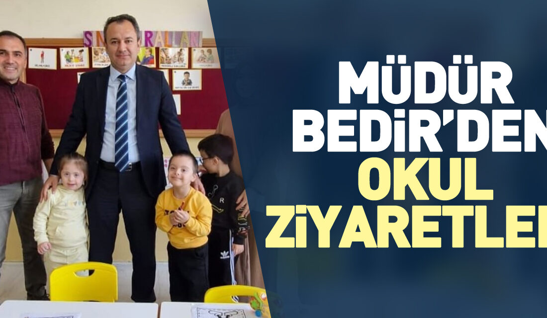 Çarşamba İlçe Milli Eğitim Müdürü Murat Bedir, Okul Ziyaretlerine Devam