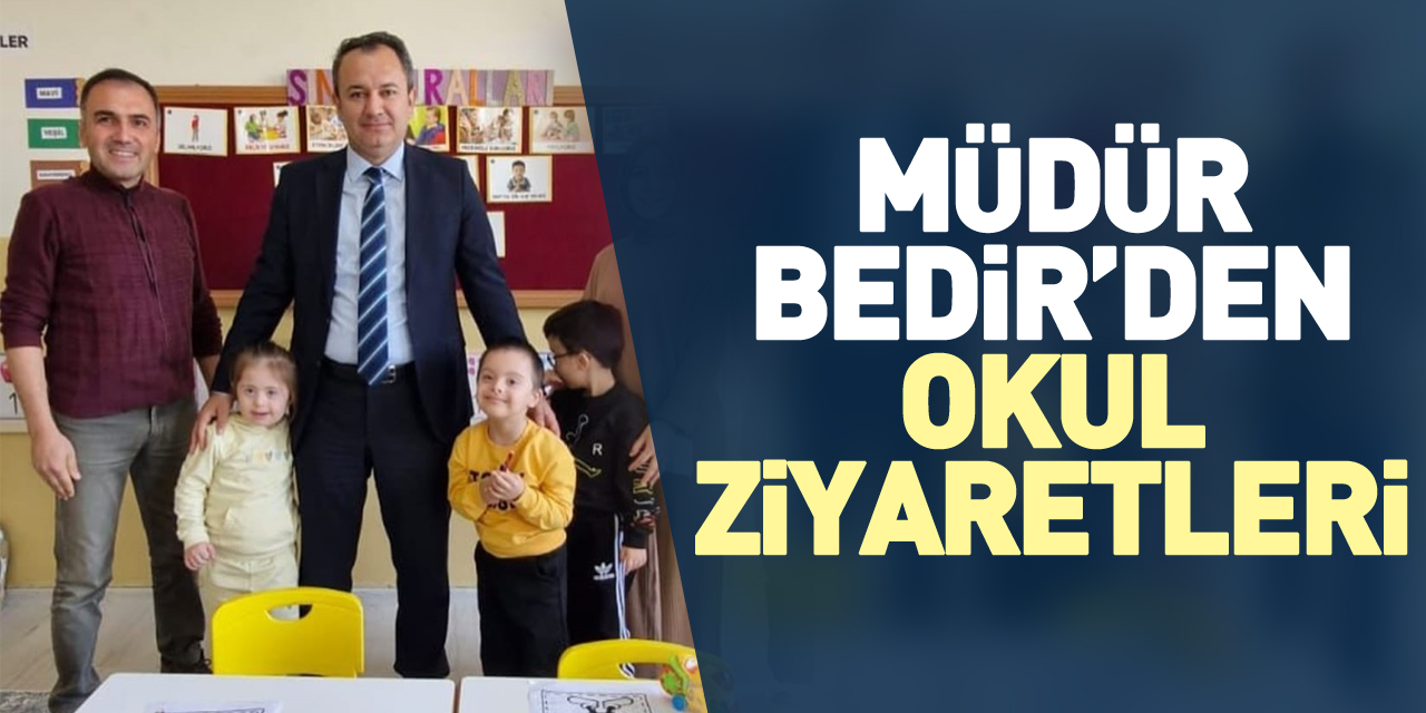 Çarşamba İlçe Milli Eğitim Müdürü Murat Bedir, Okul Ziyaretlerine Devam
