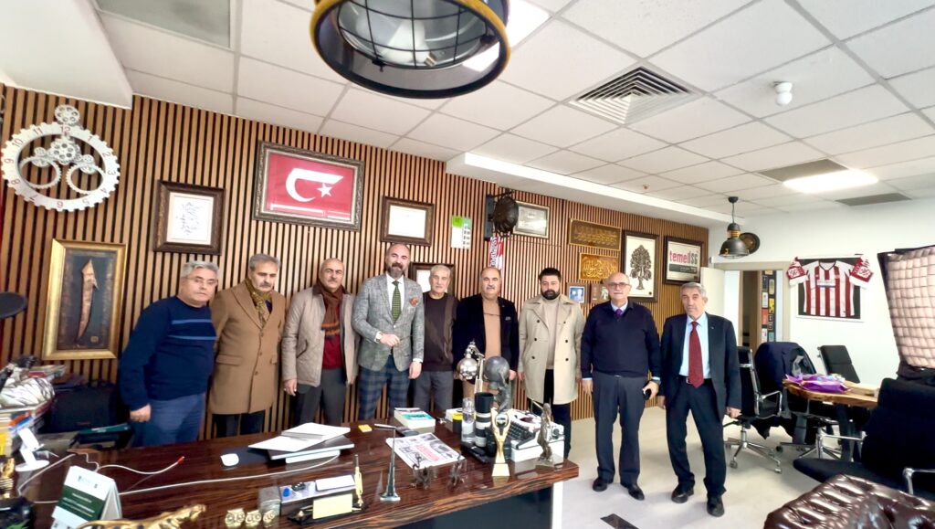 TİMBİR Sivas Şubesine ve Gündem Sivas Gazetesine Önemli Ziyaret Sivas