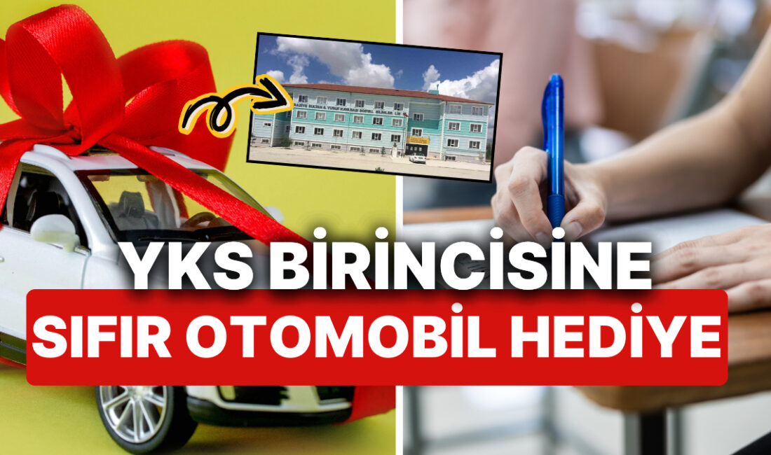 Okul, YKS Birincisine Otomobil Hediye Edecek! Yaklaşık 4 Milyon Adayın