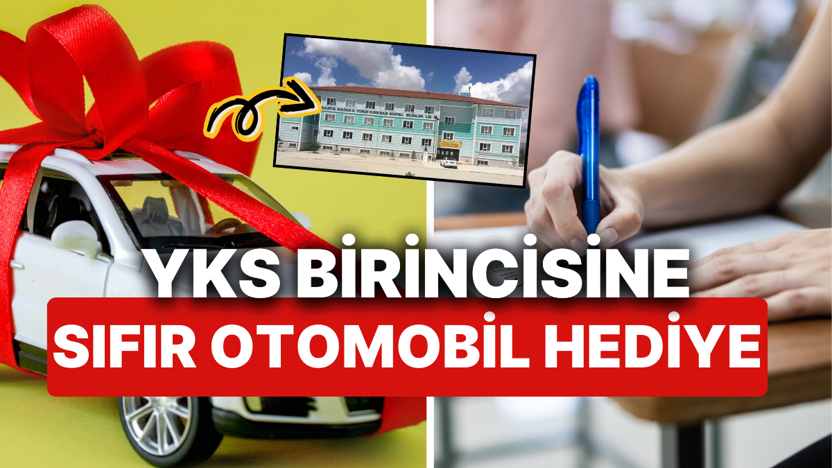 2025 YKSde Turkiye Birincisine Sifir Otomobil Hediye Ediyoruz