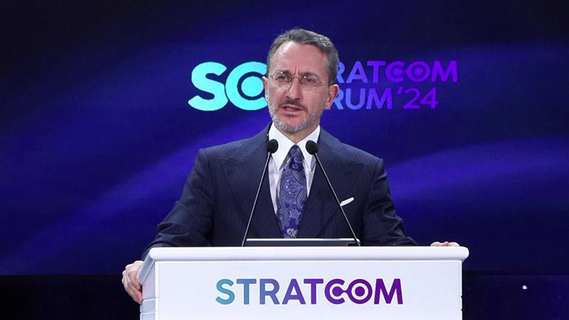 Cumhurbaşkanlığı İletişim Başkanlığı tarafından düzenlenen Uluslararası Stratejik İletişim Zirvesi’nde Altun,