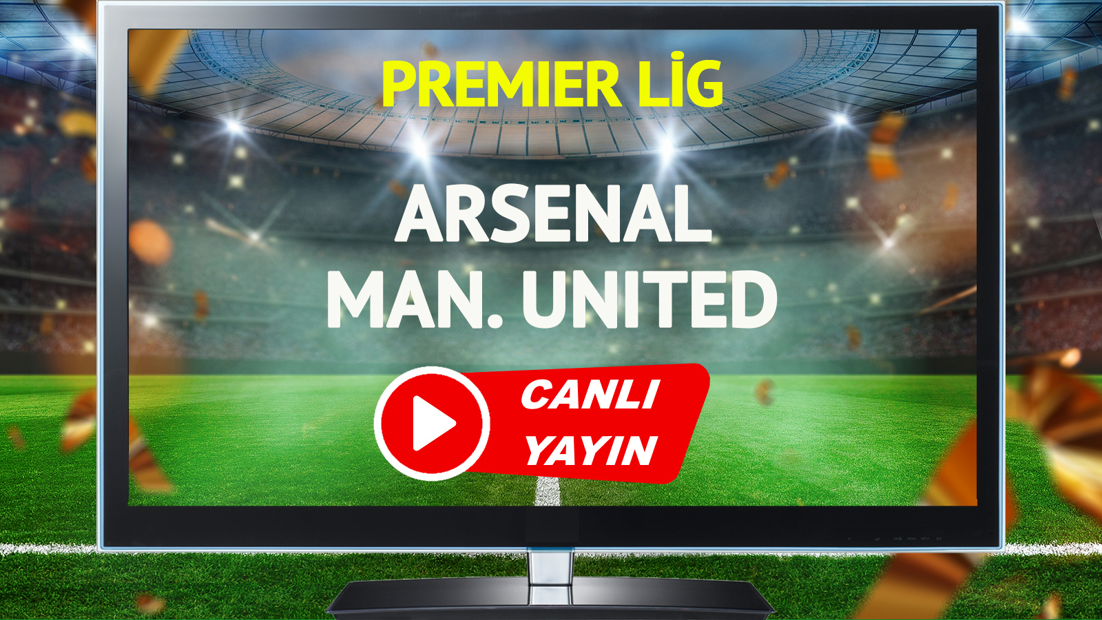 Arsenal ile Manchester United arasındaki İngiltere Premier Lig karşılaşması büyük
