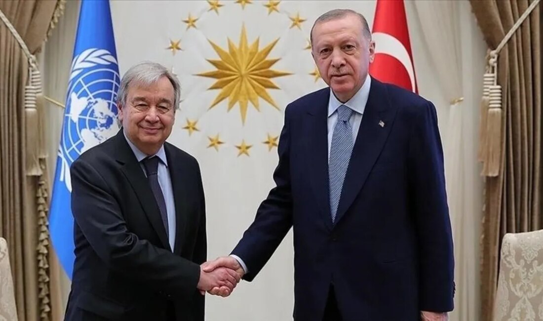 Erdoğan, Guterres ile Suriye Konusunda Görüştü Erdoğan – Guterres Görüşmesi