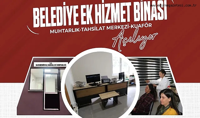 Edirne Belediyesi, Mahalle Sakinlerine Yeni Kolaylık Sağlıyor Edirne Belediye Başkanı