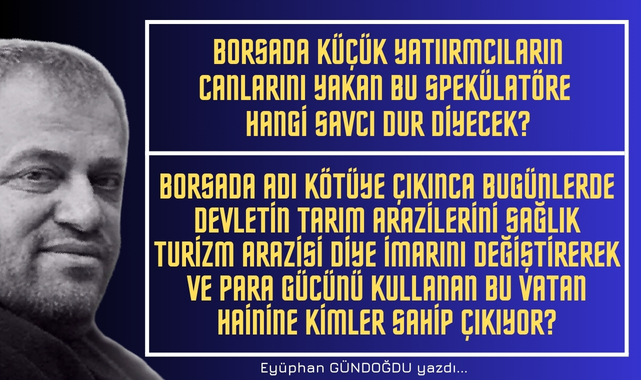 Urla Torasan, İzmir’de yaşanan arazi işlemlerinin şaibeli yönleri ve planlama