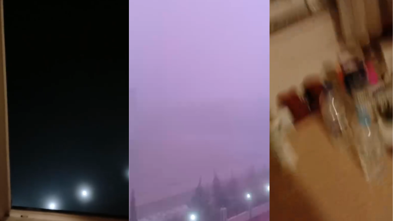 Canakkaledeki Ogrenci Yurduna Yakin Yerlere Yildirim Dustu