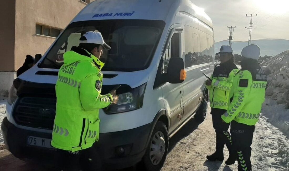 Çıldır İlçesinde Taşımalı Servis Araçları Denetlendi Çıldır ilçesinde taşımalı servis