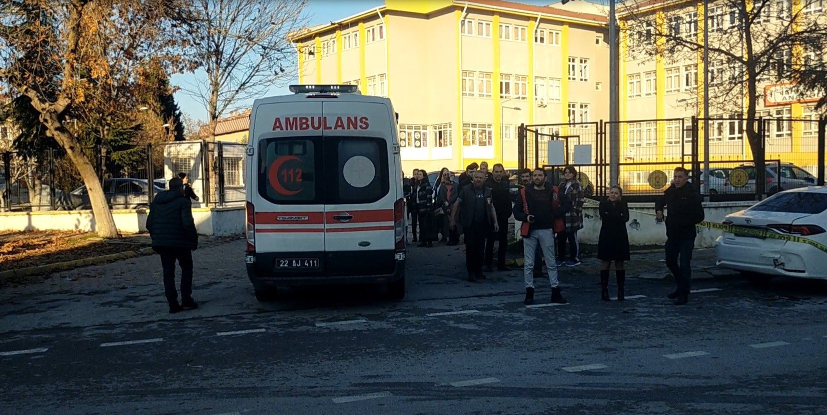 Edirne'de lise öğrencisine okul çıkışı bıçaklı saldırı