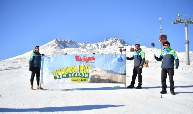 Erciyes Kayak Merkezi’nde Yeni Sezon Açıldı Kayseri Büyükşehir Belediye Başkanı