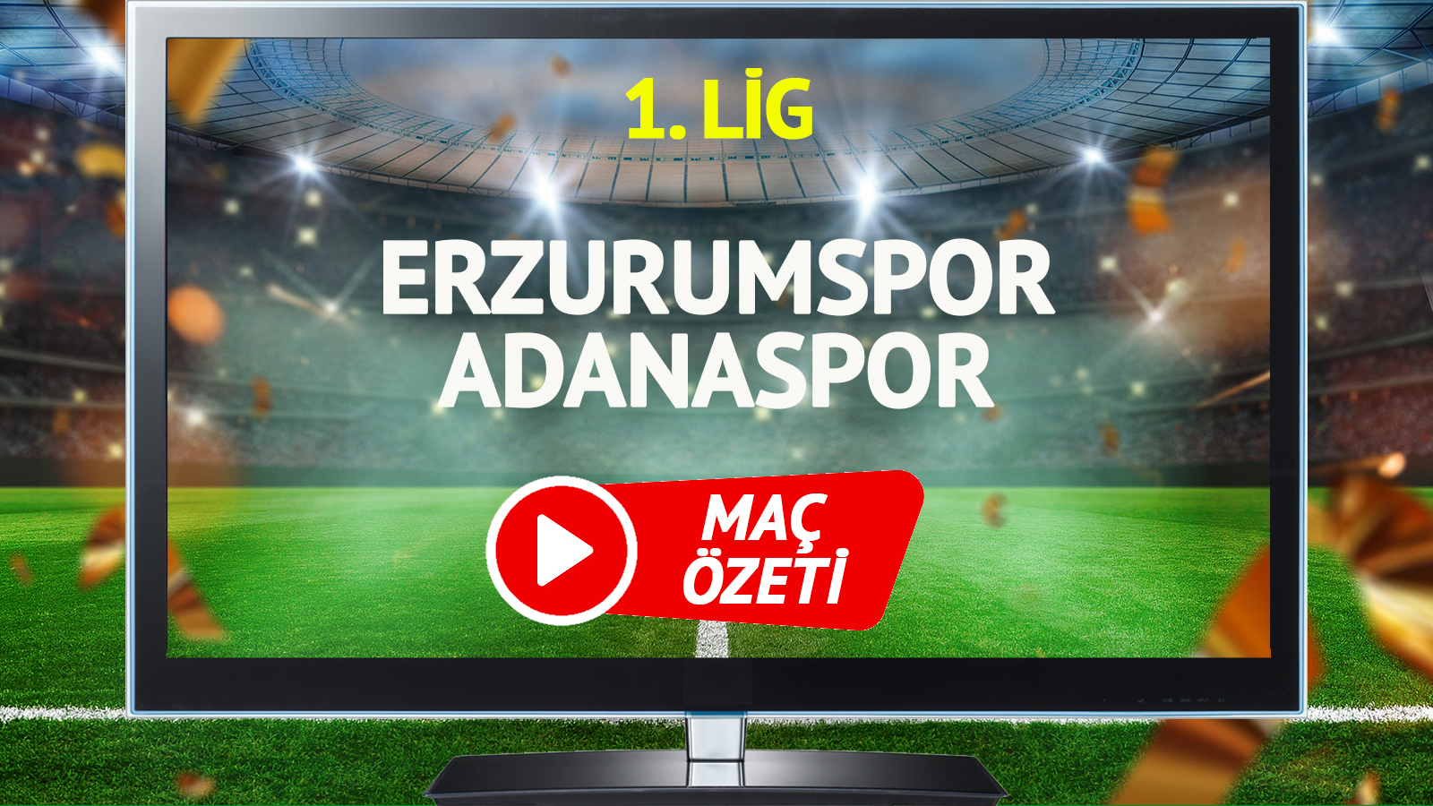 Trendyol 1. Lig maçı büyük bir heyecanla devam ediyor. Erzurumspor