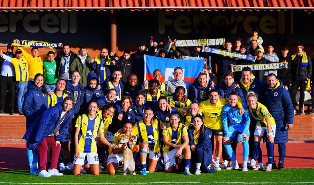 Fenerbahçe Petrol Ofisi Kadın Futbol Takımı, Hakkarigücü Spor’u 4-0 Mağlup
