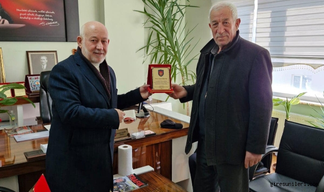 Sebinkarahisar Belediye Başkanı Ömer Şentürk ve AK Parti İlçe Başkanı