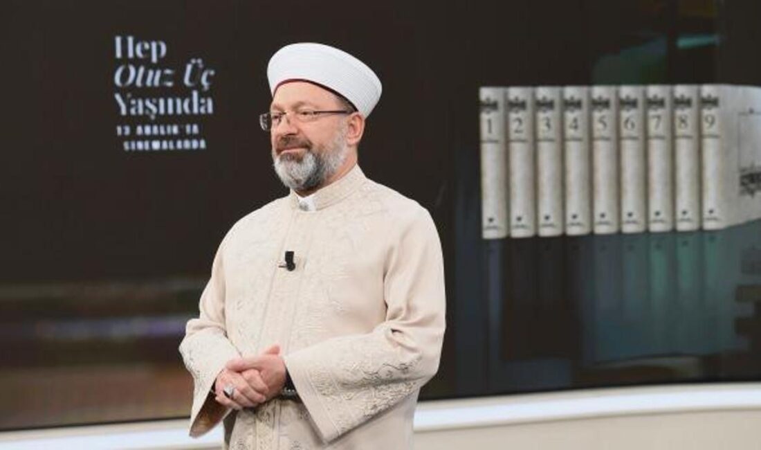 Hep Otuz Üç Yaşında Filmi Diyanet İşleri Başkanı Ali Erbaş