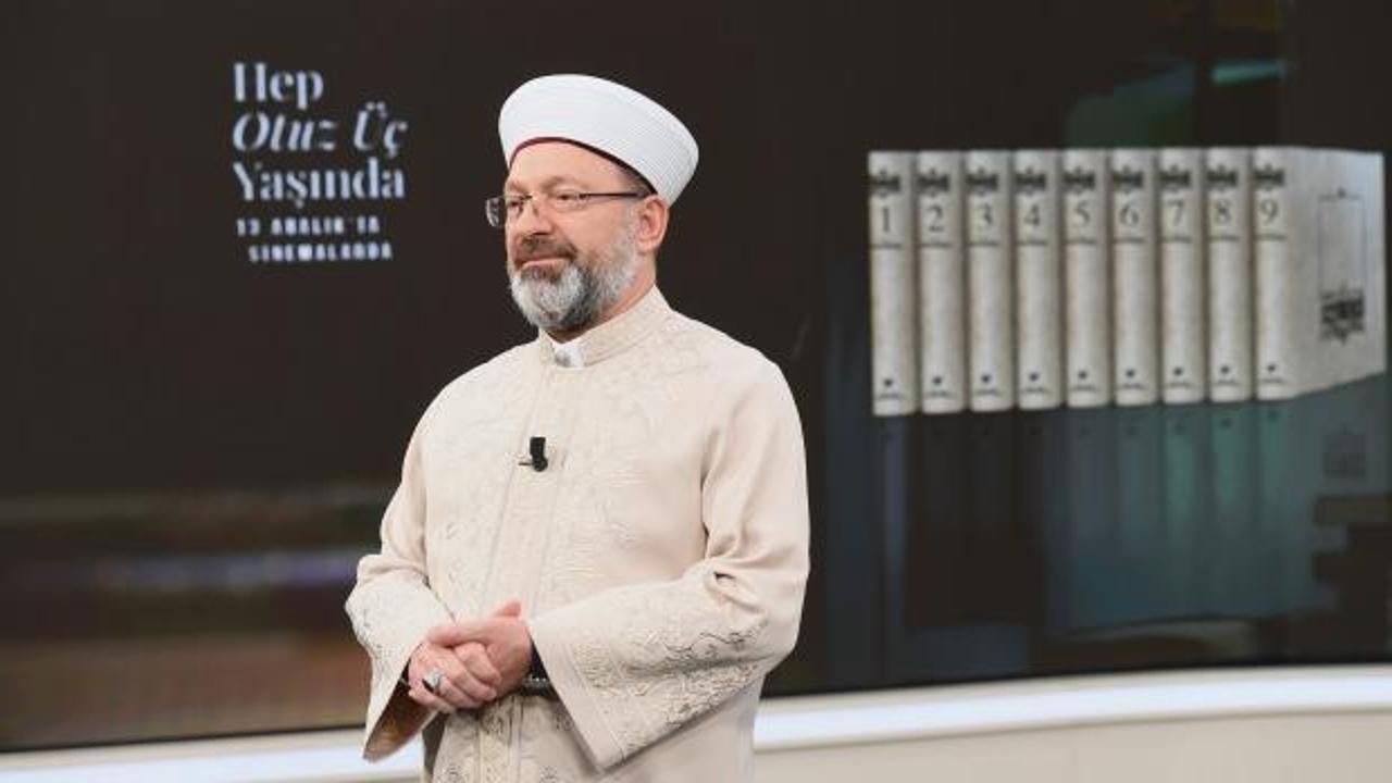 Hep Otuz Üç Yaşında Filmi Diyanet İşleri Başkanı Ali Erbaş