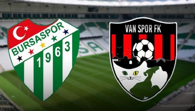 Ziraat Türkiye Kupası 4. eleme turunda Vanspor, Bursaspor ile karşı