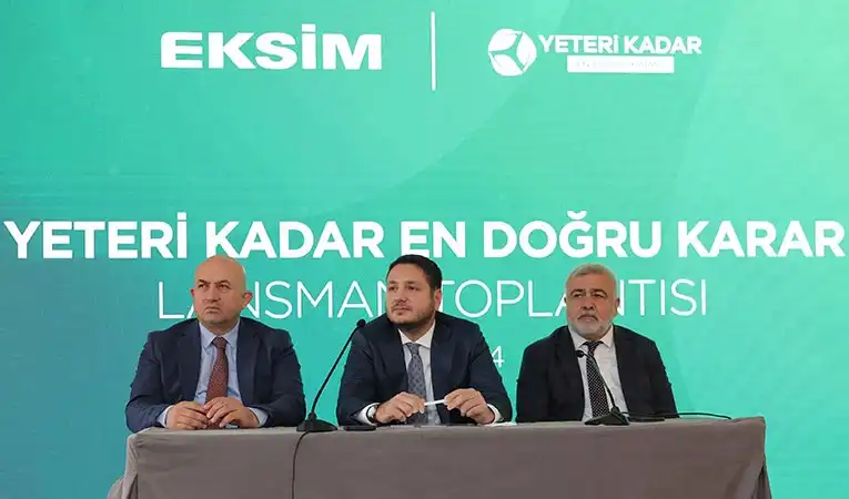 Eksim Holding, İsrafa Karşı Yeni Kampanya BaşlattıHaberin BaşlıklarıEksim Holding, İsrafa