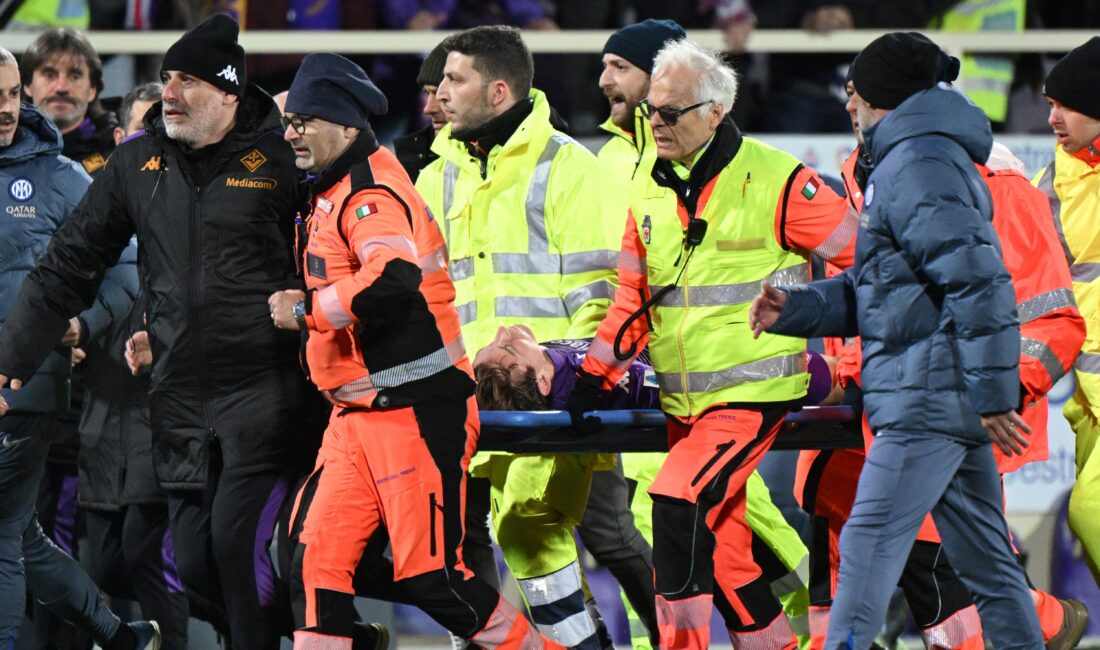 Fiorentina-Inter Maçı Acı Bir Olayla Yarıda KaldıHaberin BaşlıklarıFiorentina-Inter Maçı Acı