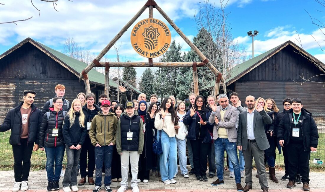 Eğitim Amaçlı Karatay Tabiat Mektebi, Erasmus Programıyla Yabancı Ziyaretçilere Kapılarını