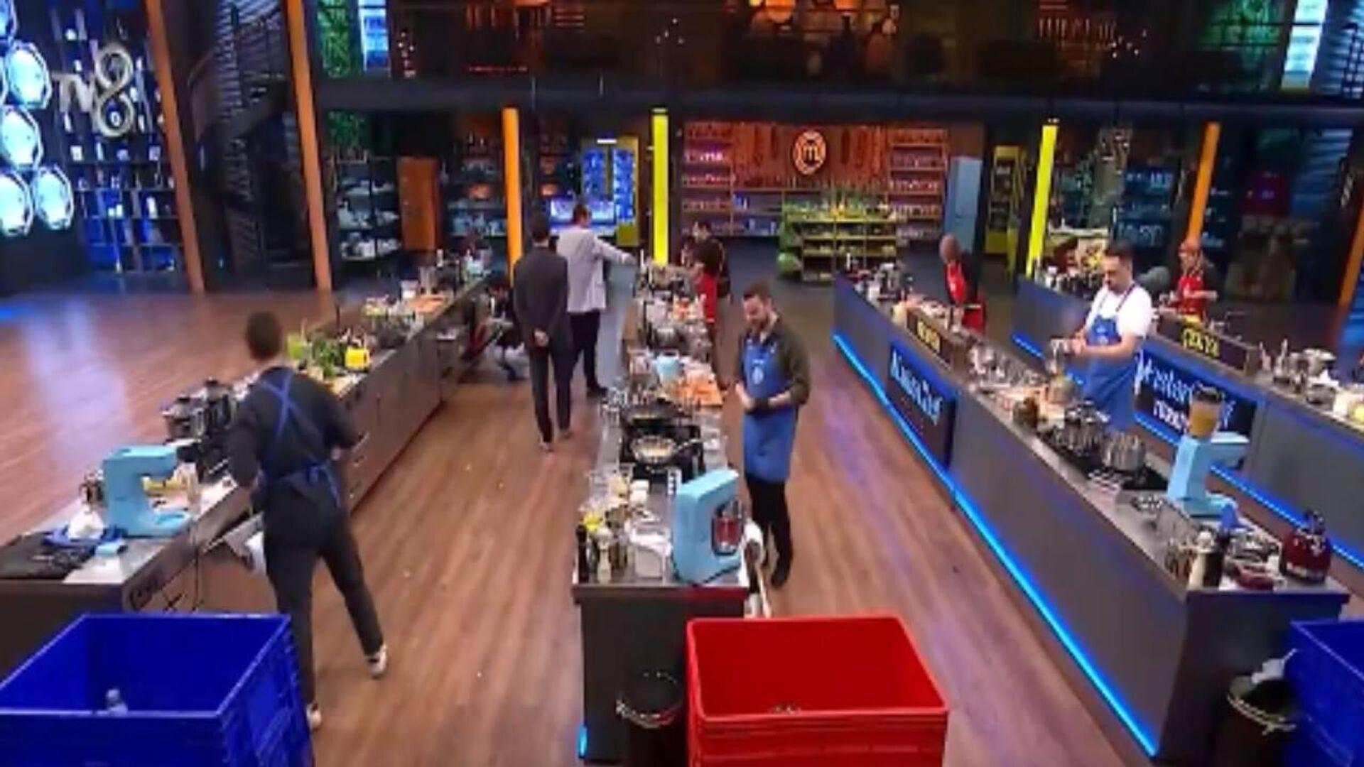 Korkutan Kaza Bir Yarismacinin Daha Yuzu Yandi Dokunulmazlik ve Elemeyi