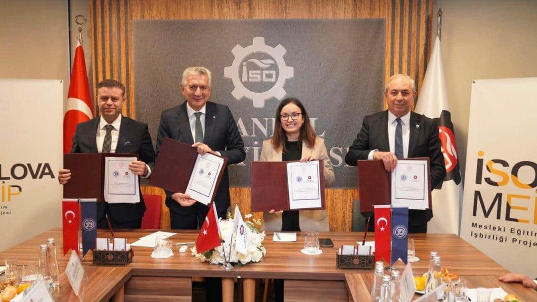 Mesleki Eğitim İşbirliği Projesi (MEİP) Kapsamında Protokol İmzalandı İş Birliğinin