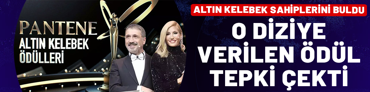 Bu yıl gerçekleşen Pantene Altın Kelebek Ödül Töreni’nde televizyon ve