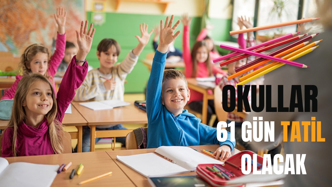 Okullarin Kapanmasina 61 Gun Tatil Programi ve Detaylari