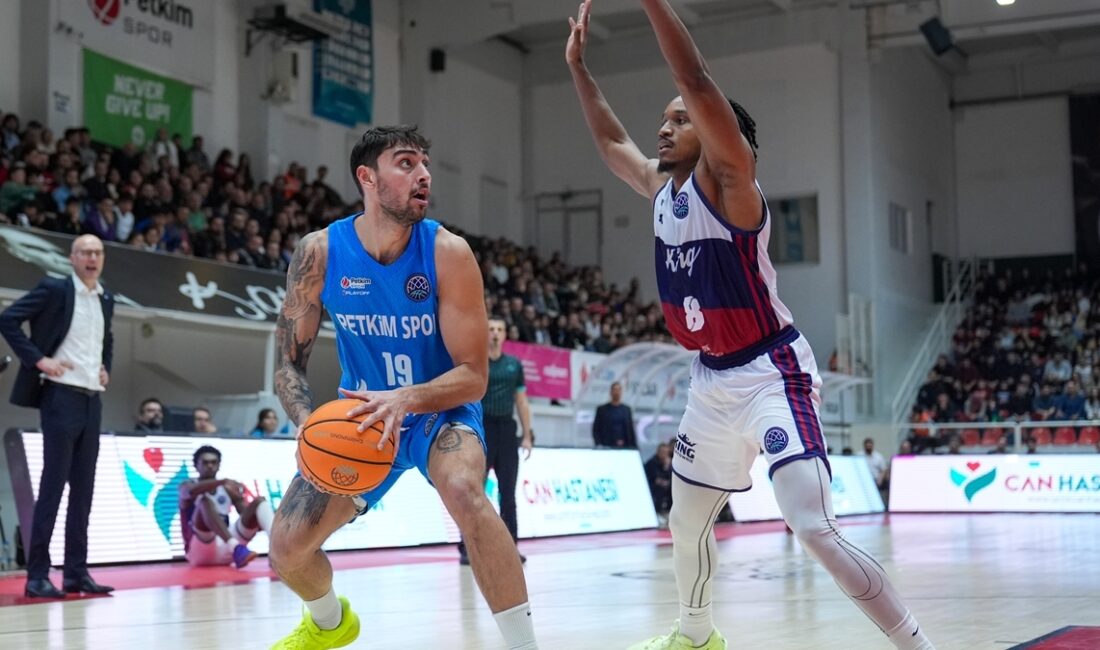 Aliağa Petkimspor, Whitehead ve Woodard’ın etkili oyunlarına rağmen ikinci çeyrekte