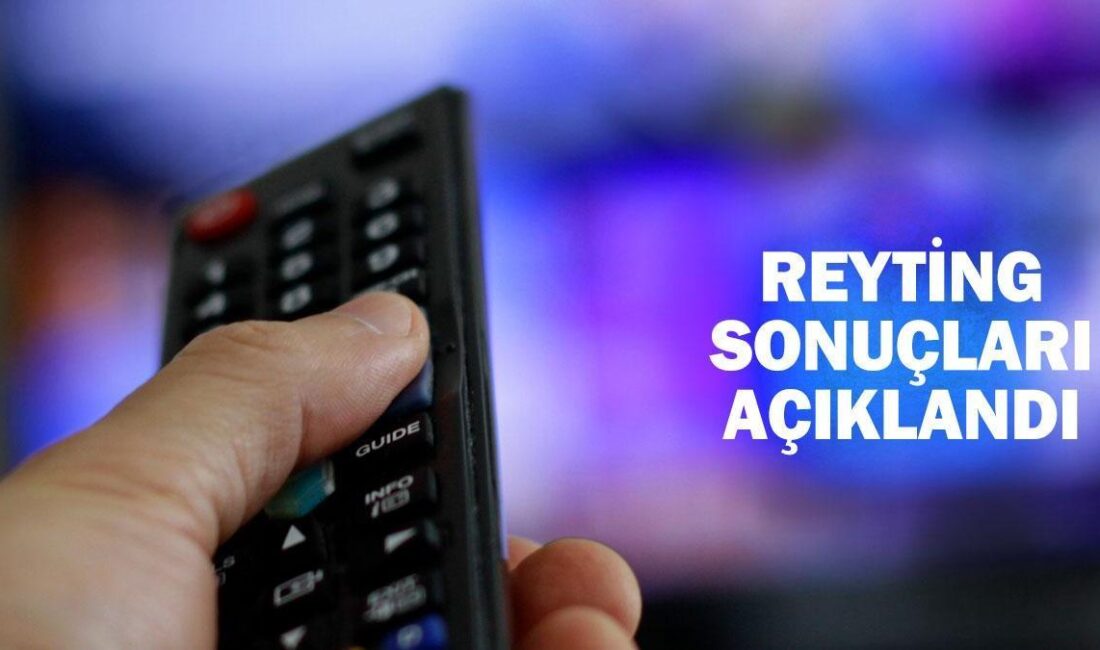 Televizyon dünyasında büyük önem taşıyan reyting sonuçları, izleyicilerin tercihlerini ve