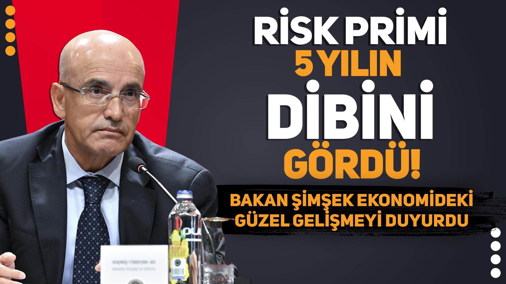Mehmet Şimşek: CDS Risk Primimiz Düşüyor, Ekonomi Programımıza Güven Artıyor