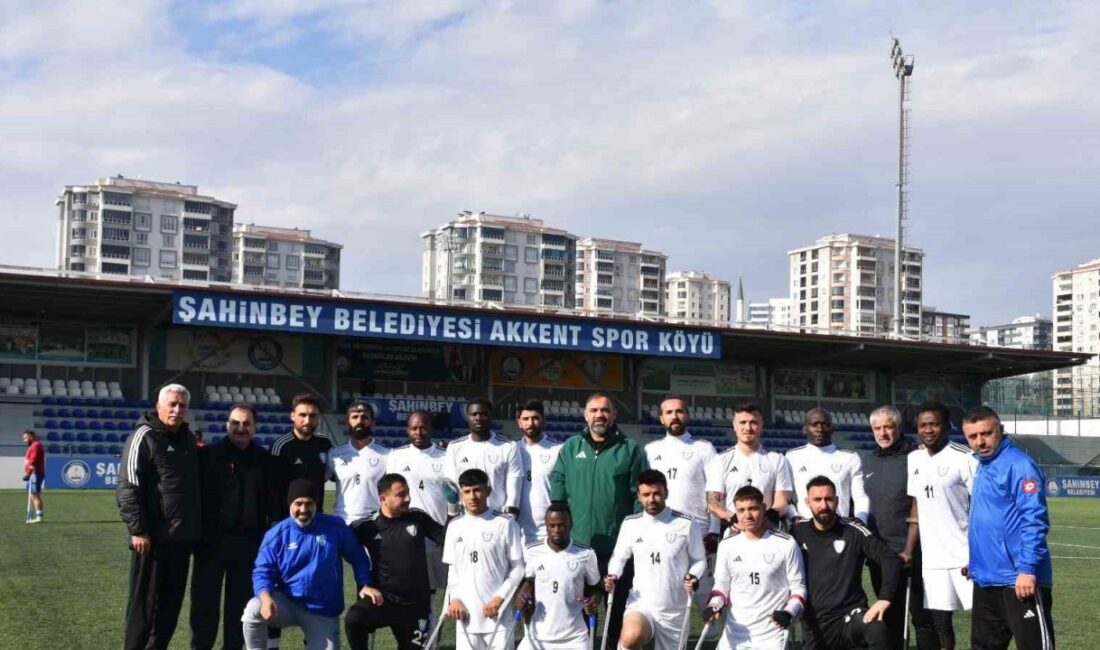 Şahinbey Belediye Gençlik ve Spor Kulübü Ampute Futbol Takımı Evinde