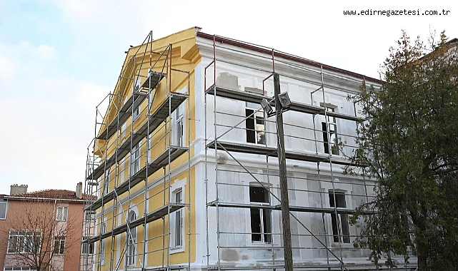 Edirne’de Tarihi Sanayi Kışlası Valilik Tarafından Restore Ediliyor Vali Yunus