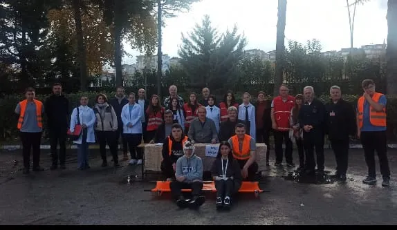 120 Öğretmen ve 1200 Öğrenci, Afet Tatbikatında Aktif Rol Aldı