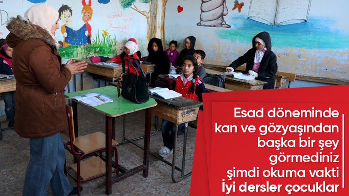 Suriyede Esad Rejimi Sonrasi Yeni Egitim Ogretim Donemi Basladi