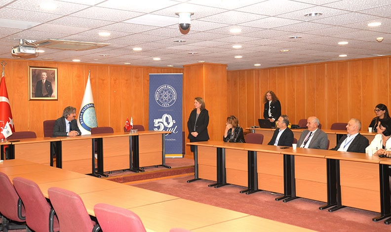 Balıkesir Üniversitesi Rektörü Prof. Dr. Ferudun Yılmaz, Tıp Fakültesi Öğretim