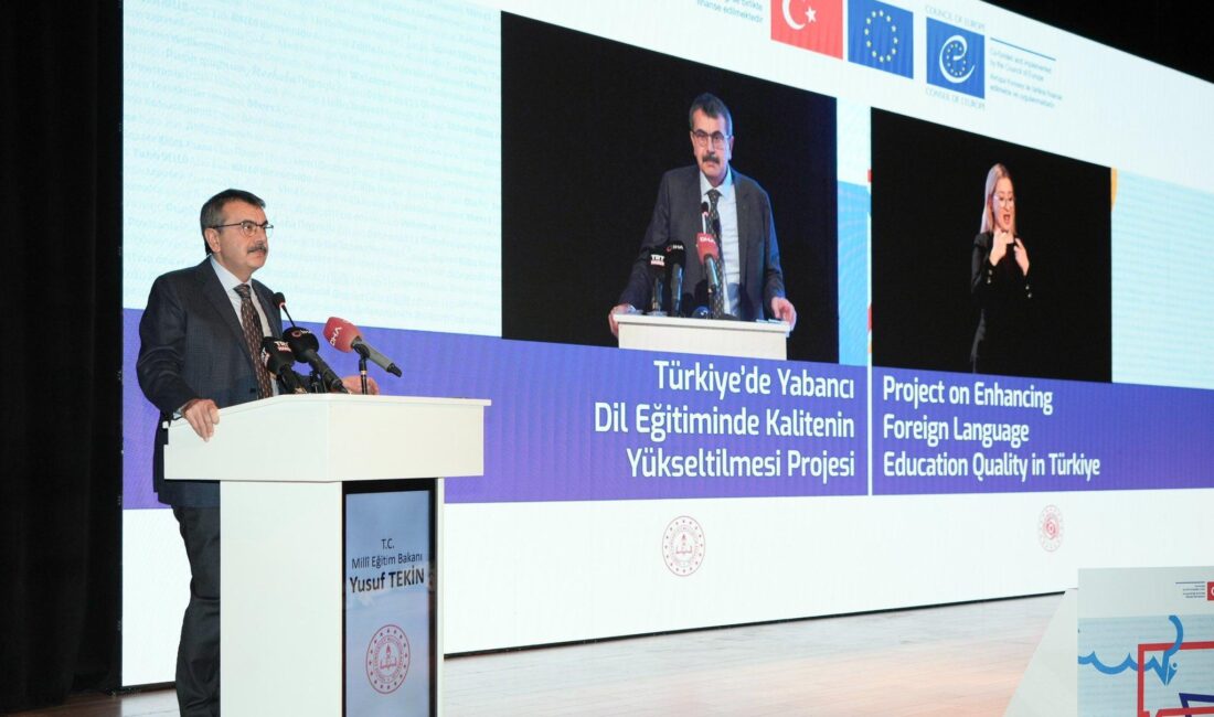 Milli Eğitim Bakanı Yusuf Tekin: Yabancı Dil Öğretimi Yeniden Şekilleniyor