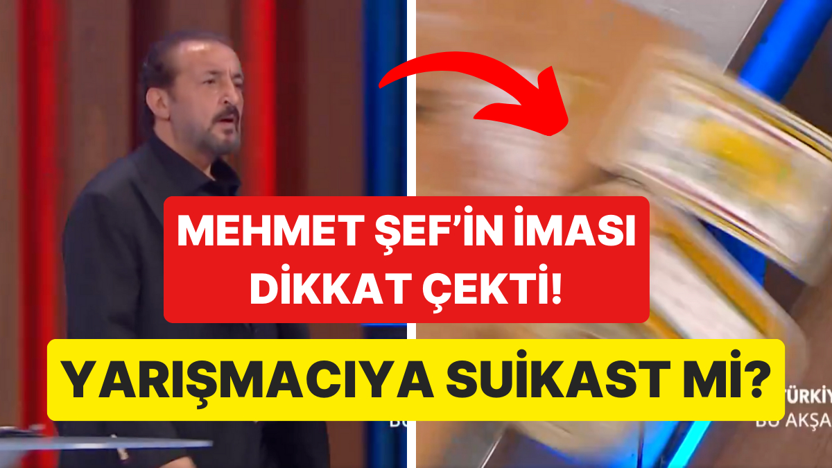 Yarismaciya Suikast mi MasterChef Yeni Bolum Fragmaninda Sasirtan Gelisme