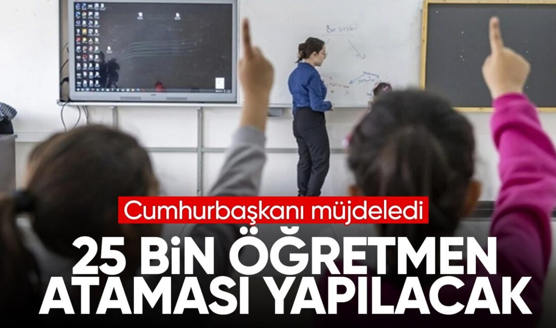 Cumhurbaşkanı Erdoğan 25 Bin Öğretmen Atama Müjdesi Verdi Öğretmen Atamaları