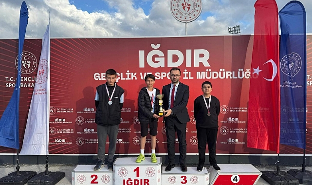Iğdır Gençlik ve Spor İl Müdürlüğü’nde Tenis Turnuvası Gerçekleştirildi Minik