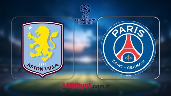 Şampiyonlar Ligi Çeyrek Finalinde Aston Villa ve PSG Karşılaşıyor Bu