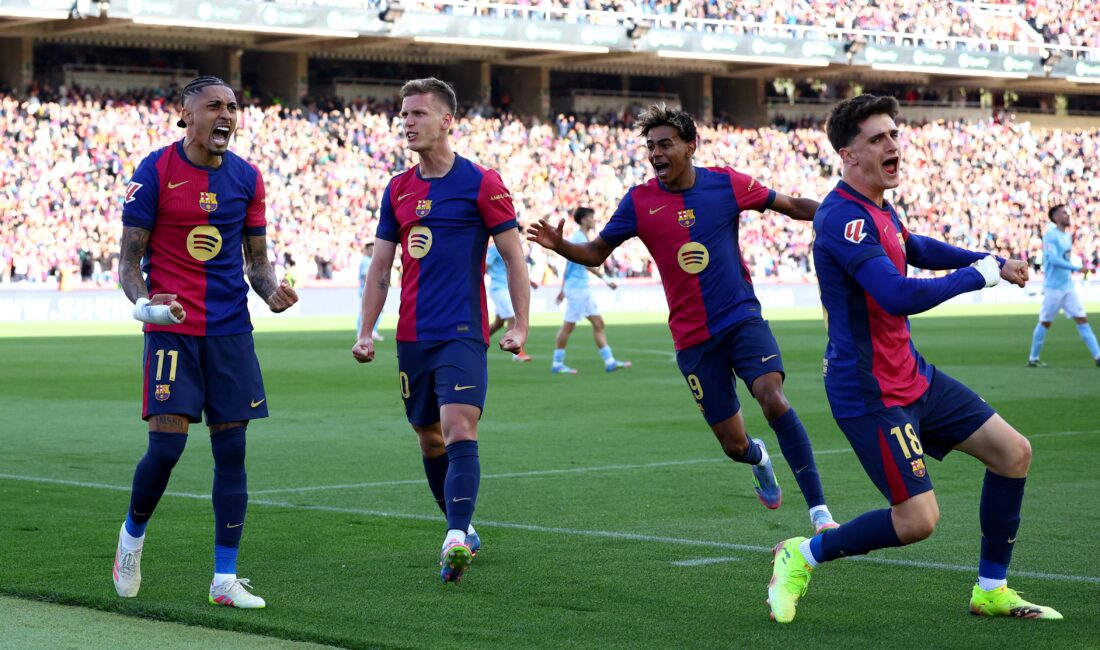 La Liga 32. Hafta: Barcelona, Celta Vigo’yu Zorlu Mücadelede Yendi