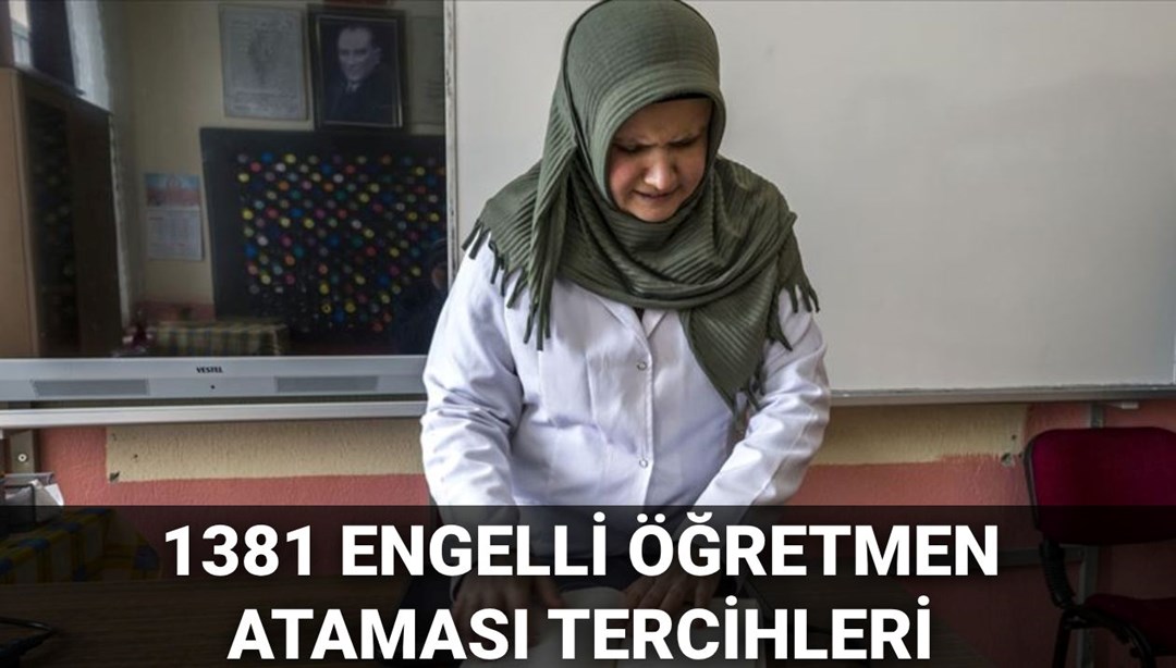 Engelli Öğretmen Atamaları Hakkında Yeni DüzenlemeHaberin BaşlıklarıEngelli Öğretmen Atamaları Hakkında