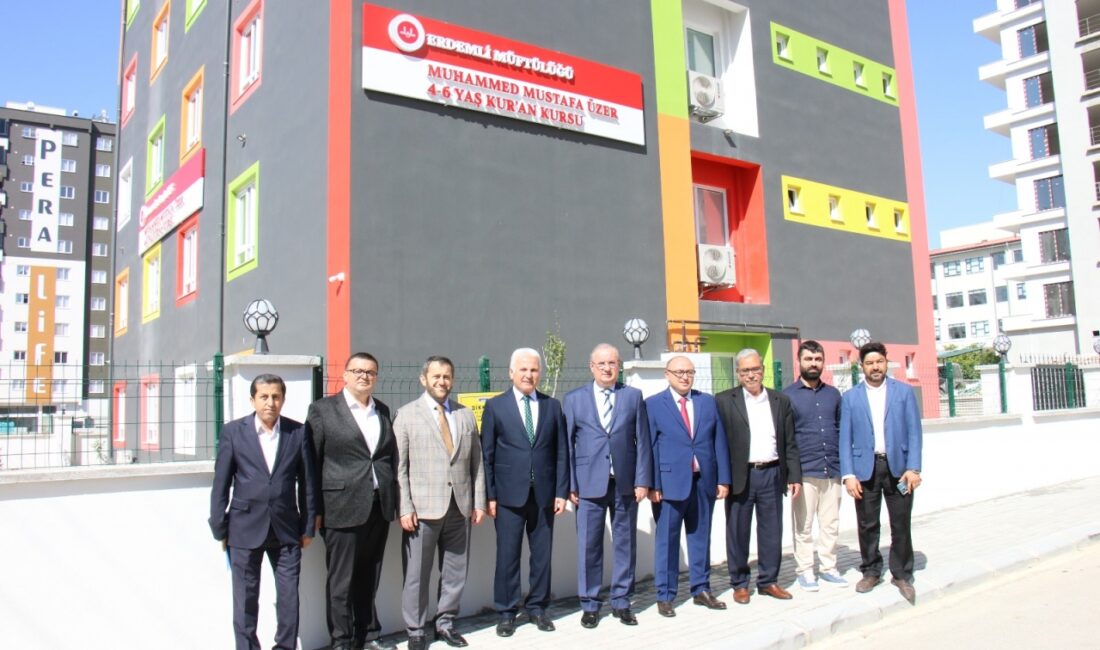 Mersin Erdemli’de Yeni Kur’an Kursu Hizmete Açıldı İlçe Müftülüğü ve