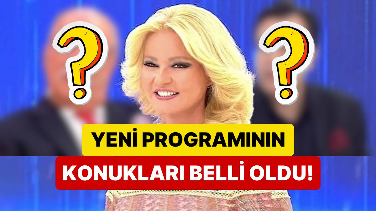 Muge Anlinin Yeni Programinda Ilk Konuklari Heyecan Verici