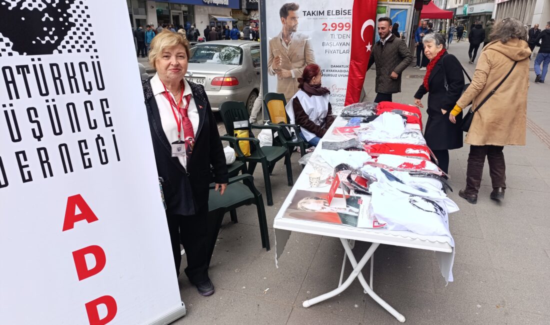 ADD tarafından Gazipaşa Caddesi’nde düzenlenen bir kampanya ile, Atatürk temalı