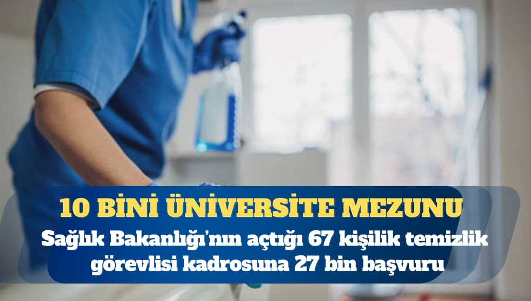 Ordu’da Temizlik Görevlisi Alımı: 27 Bin BaşvuruHaberin BaşlıklarıOrdu’da Temizlik Görevlisi