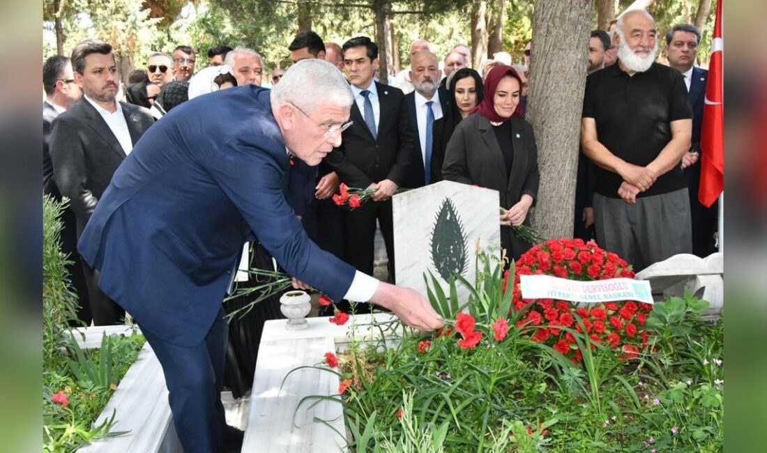 İYİ Parti Genel Başkanı Dervişoğlu, Neşe Alten’in Kabrini Ziyaret EttiHaberin