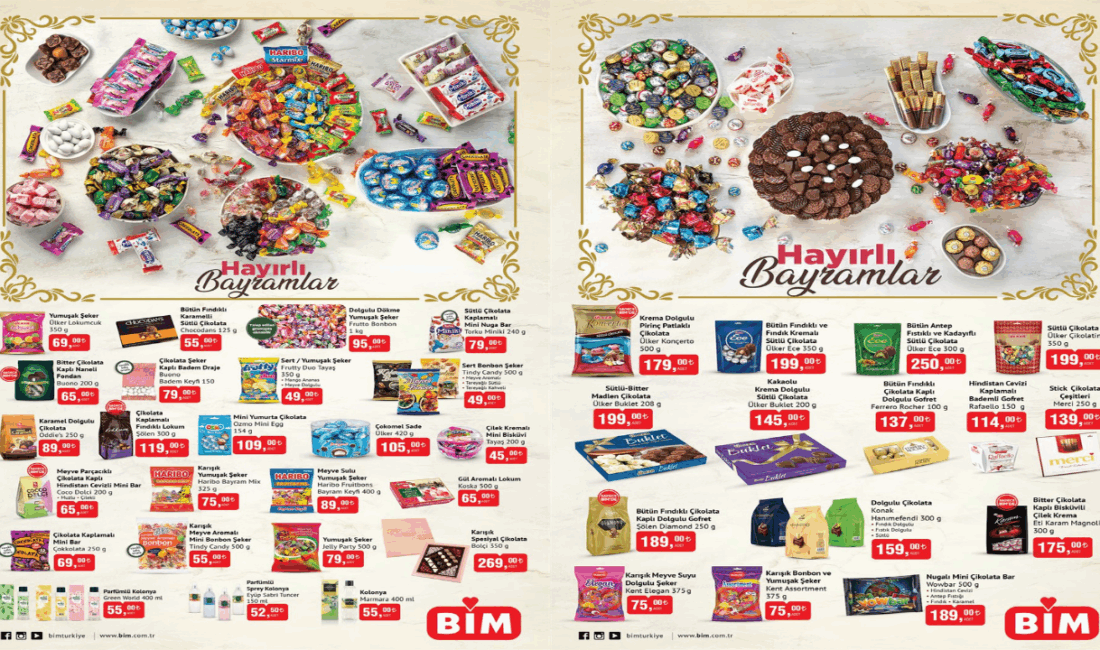 BİM Market Bayram Şekerleri ve Çikolatalarında Büyük İndirimlerHaberin BaşlıklarıBİM Market